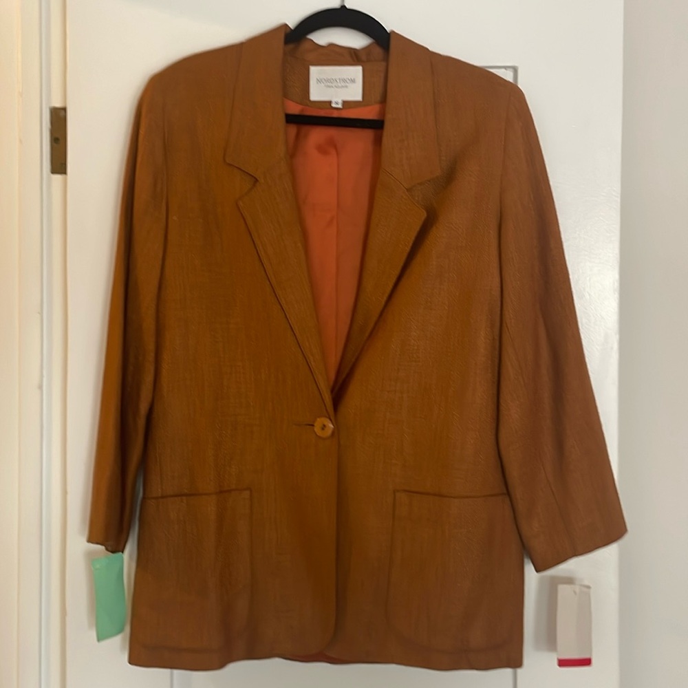 NWT Vintage Nordstrom Cooper 1990s Blazer Size S